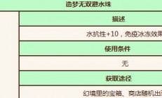 造梦无双避水珠哪里获得 造梦无双避水珠在哪里买 
